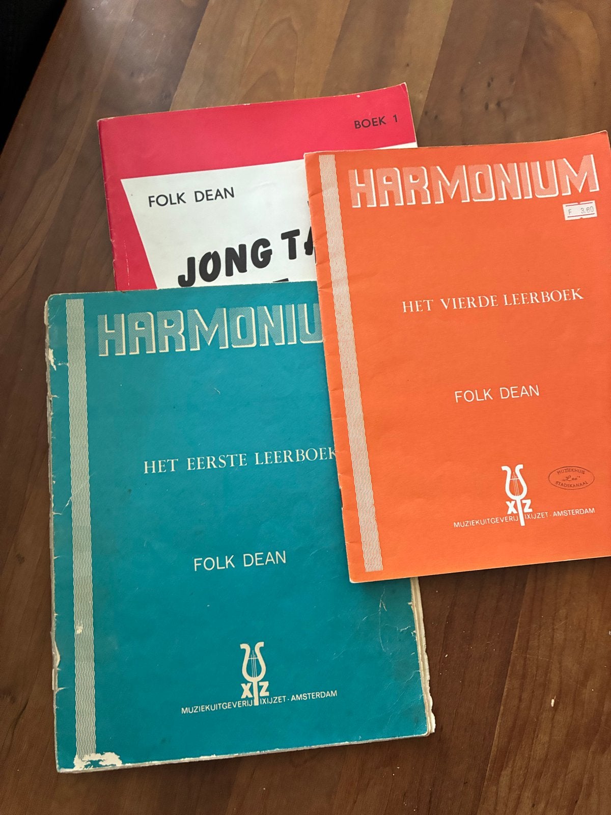 Orgel muziekboeken - Harmonium leerboeken Folk Dean, Gebruikt, Overige genres, Les of Cursus, Ophalen