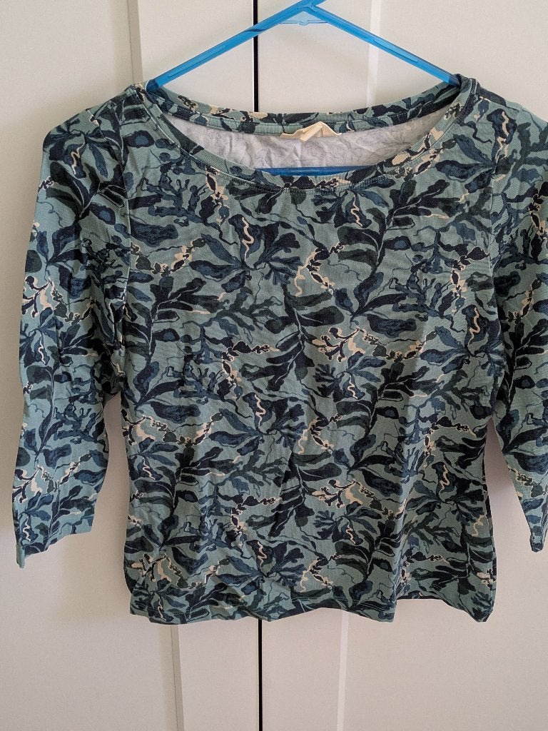 3/4 mouw shirt Seasalt Cornwall 38, Maat 38/40 (M), Zo goed als nieuw, Lange mouw, Seasalt Cornwall