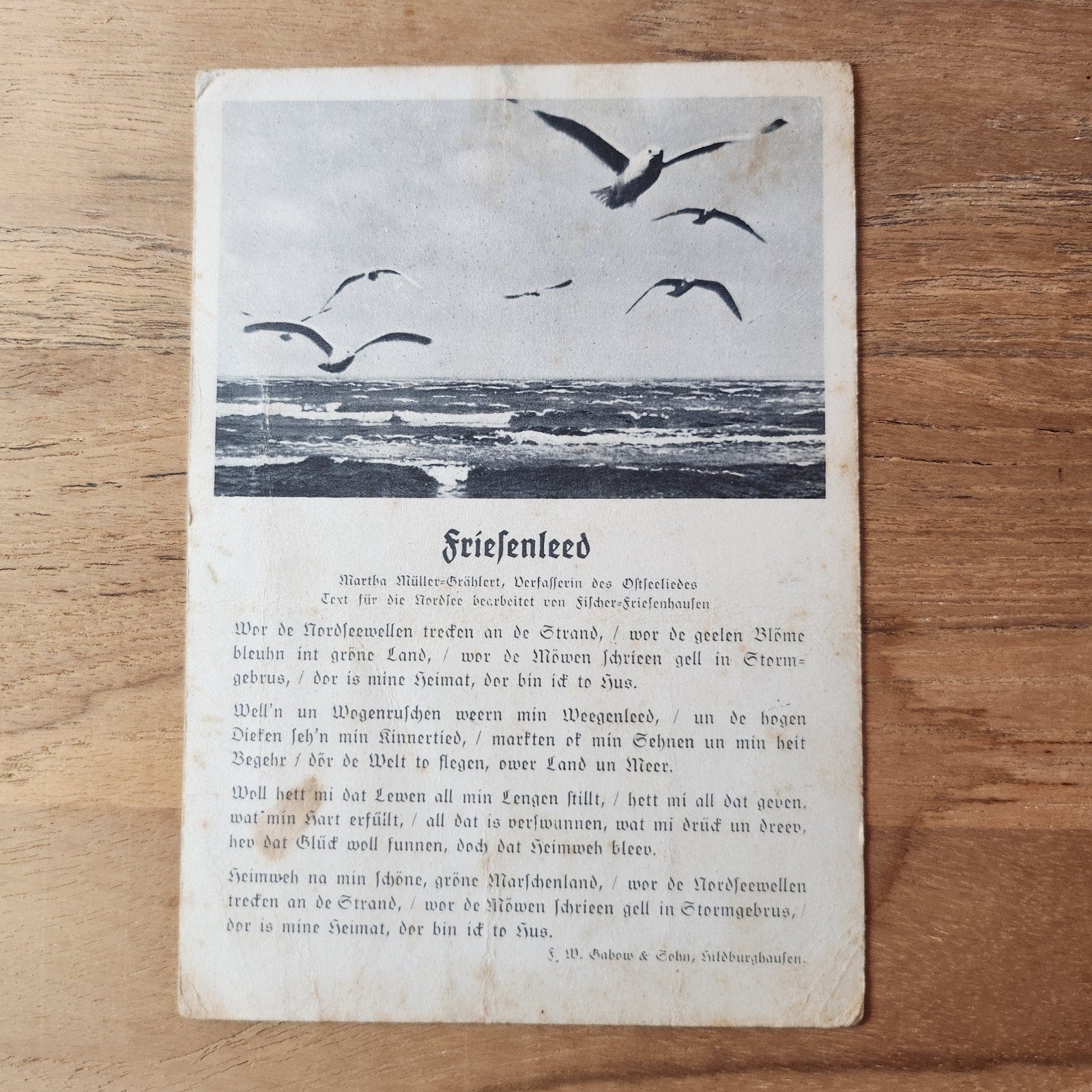 Oude Ansichtkaart Friesenleed - Voor 1920, Verzenden