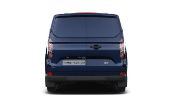 Ford Transit Custom 320 2.5 PHEV L1H1 Trend | Vanaf Prijs |, Auto's, Euro 6, 4 cilinders, Blauw, Plug-in hybride