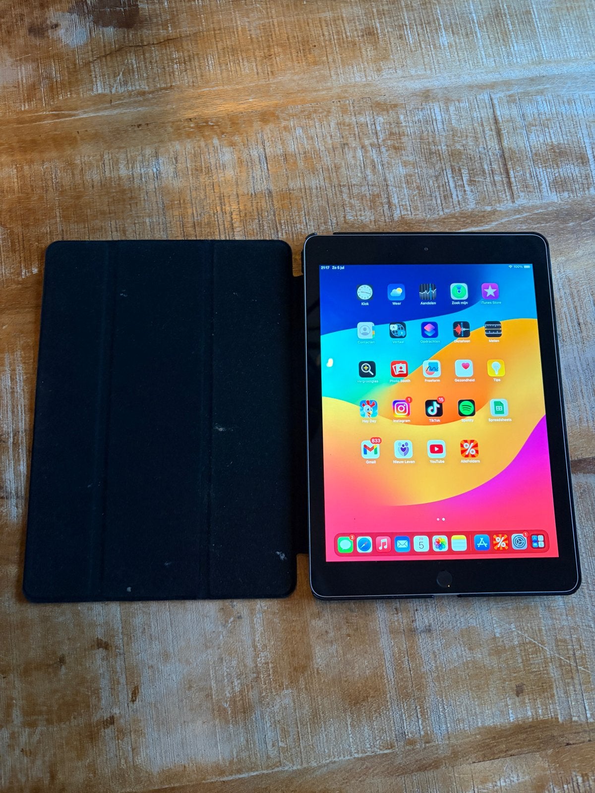 iPad 6e generatie 32GB, Computers en Software, Apple iPads, Gebruikt, Apple iPad, Wi-Fi, 10 inch, 32 GB, Zwart, Verzenden
