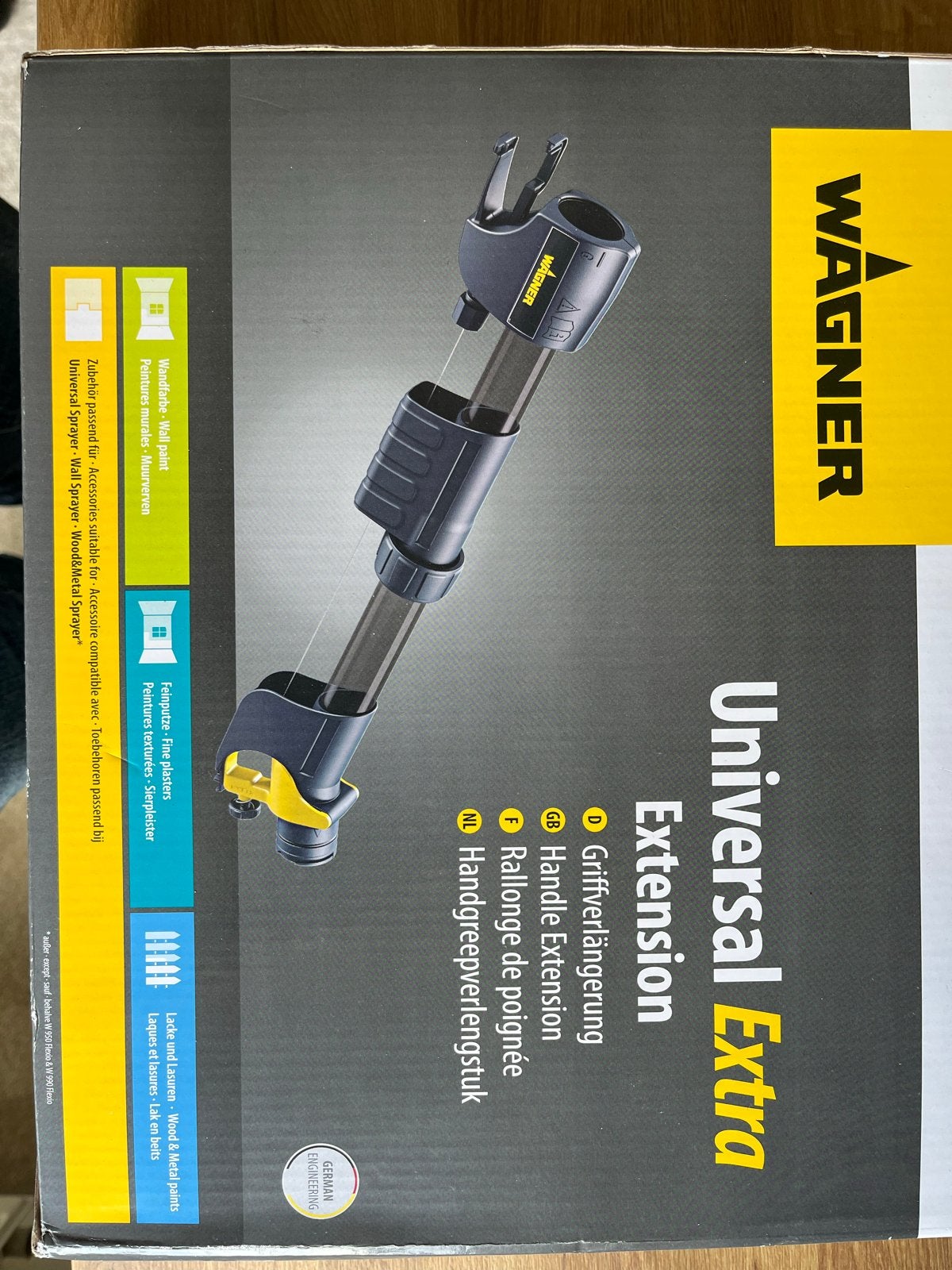 Wagner Universal Extra Verlengstuk voor Verfspuit, Ophalen of Verzenden, Nieuw, Verfspuit of Verfpomp