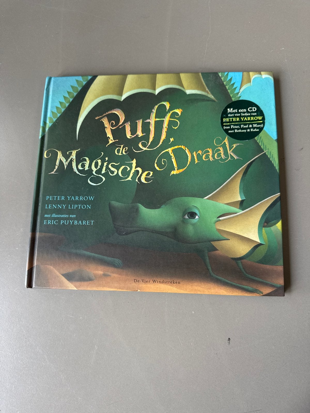 Puff de Magische Draak - Prentenboek met CD, Ophalen of Verzenden, Zo goed als nieuw, Prentenboek