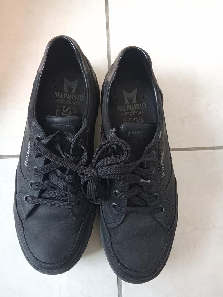 Mephisto Paco - maat 6, Ophalen, Zwart, Zo goed als nieuw, Mephisto