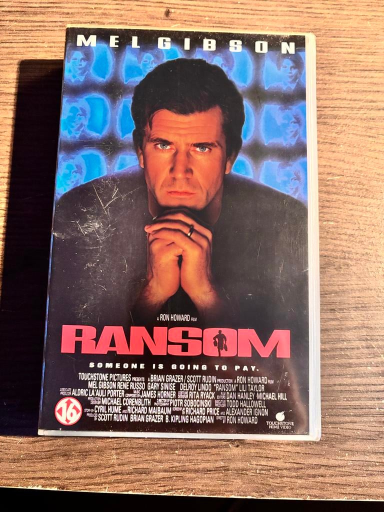 #2 Ransom (VHS) - Mel Gibson actiethriller, Vanaf 16 jaar, Ophalen of Verzenden, Gebruikt, Actiethriller