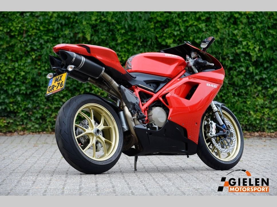 DUCATI 848  R uitgevoerd, DUCATI, 2 cilinders, 849 cc, Motorrijbewijs A