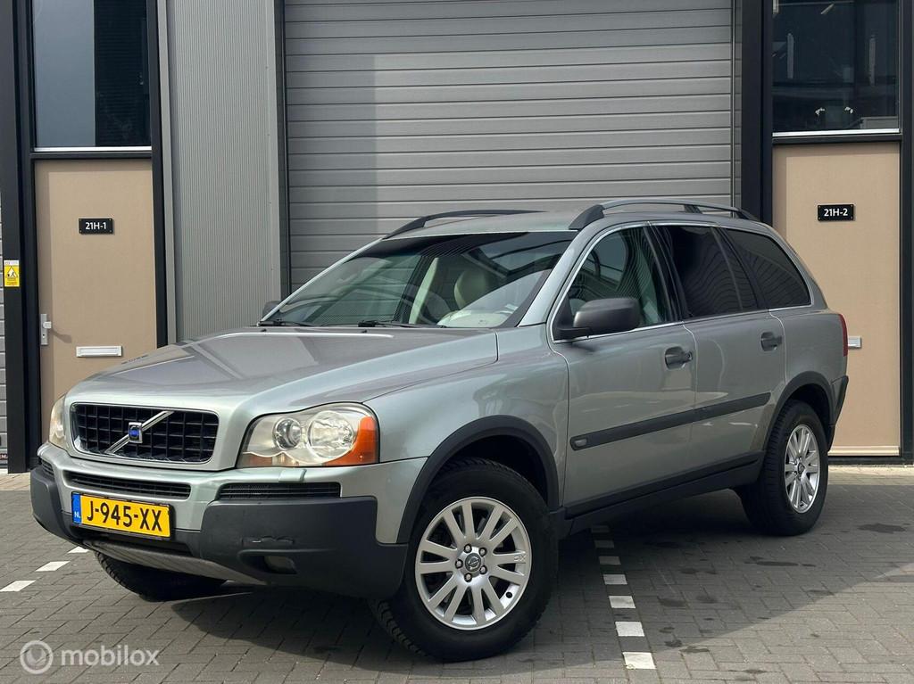 Volvo XC90 2.5 T / Leer / Clim / LMV / Aut / BTW / 7 zits /, Auto's, Volvo, Gebruikt, Beige, 7 stoelen, 2521 cc