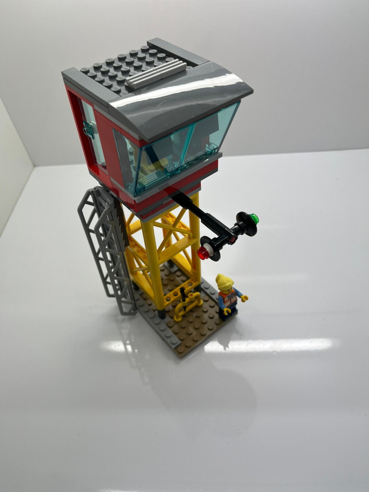 Lego trein 60198 seintoren, Kinderen en Baby's, Ophalen of Verzenden, Zo goed als nieuw