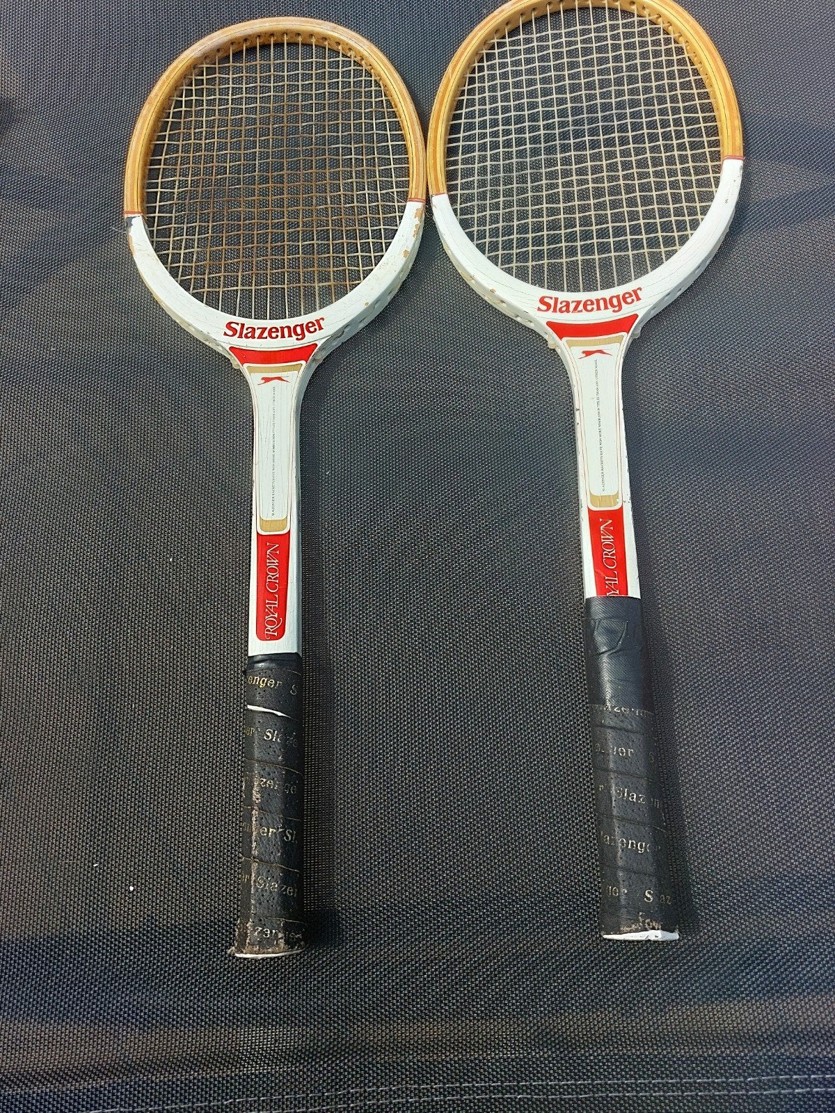 2 Slazenger tennisrackets, Gebruikt, Racket, L3, Ophalen