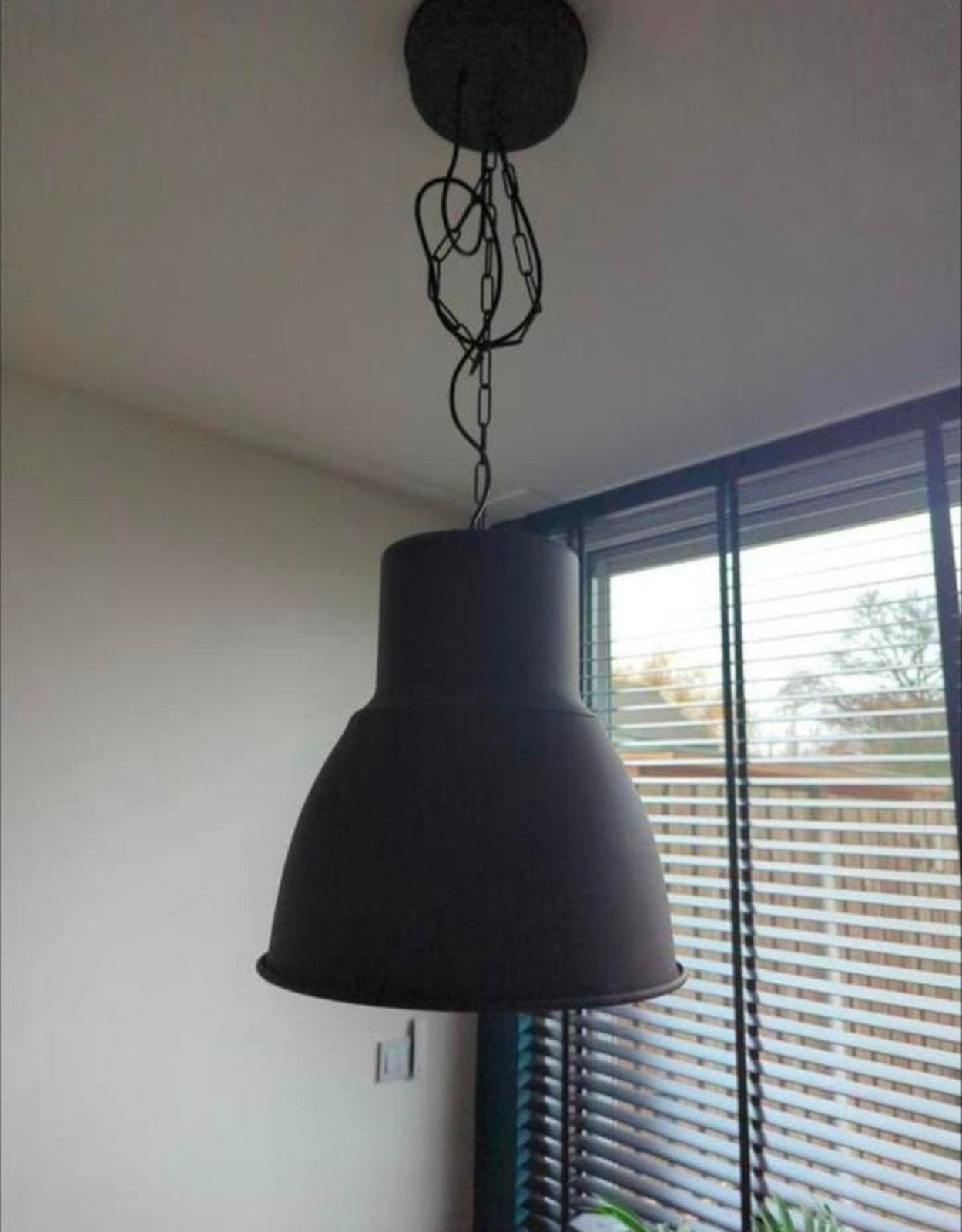 Ikea Hektar hanglamp 38cm, Ophalen of Verzenden, Zo goed als nieuw