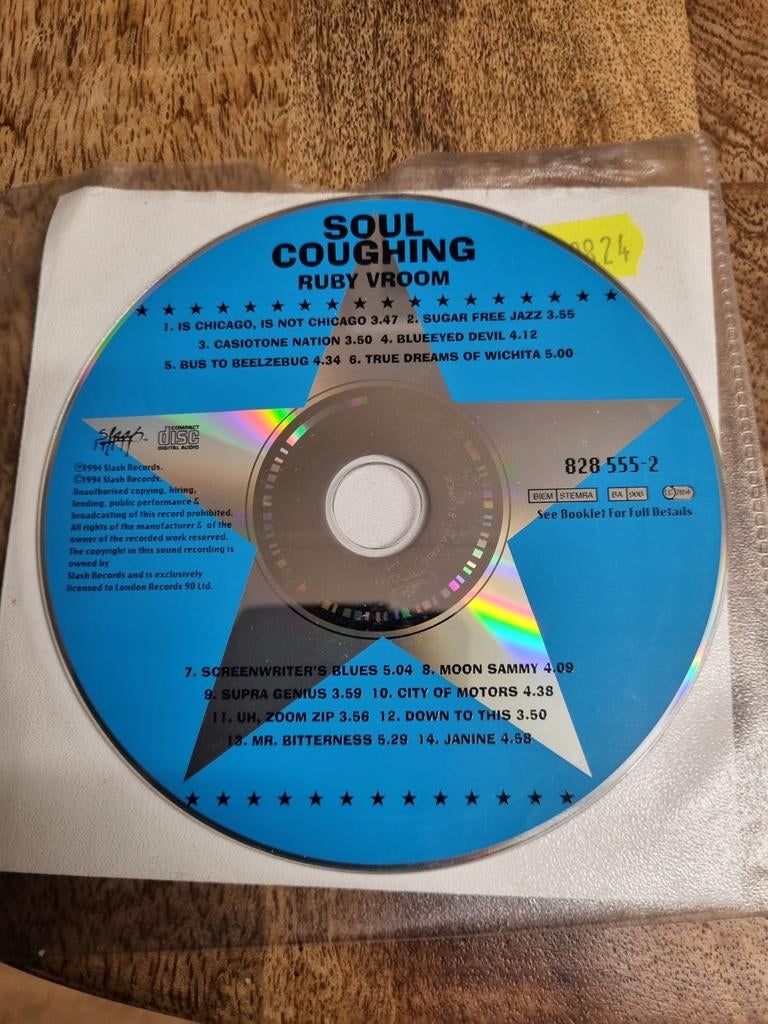 Cd Soul Coughing ‎– Ruby Vroom

Alleen cd nr451, Ophalen of Verzenden, Zo goed als nieuw, Poprock