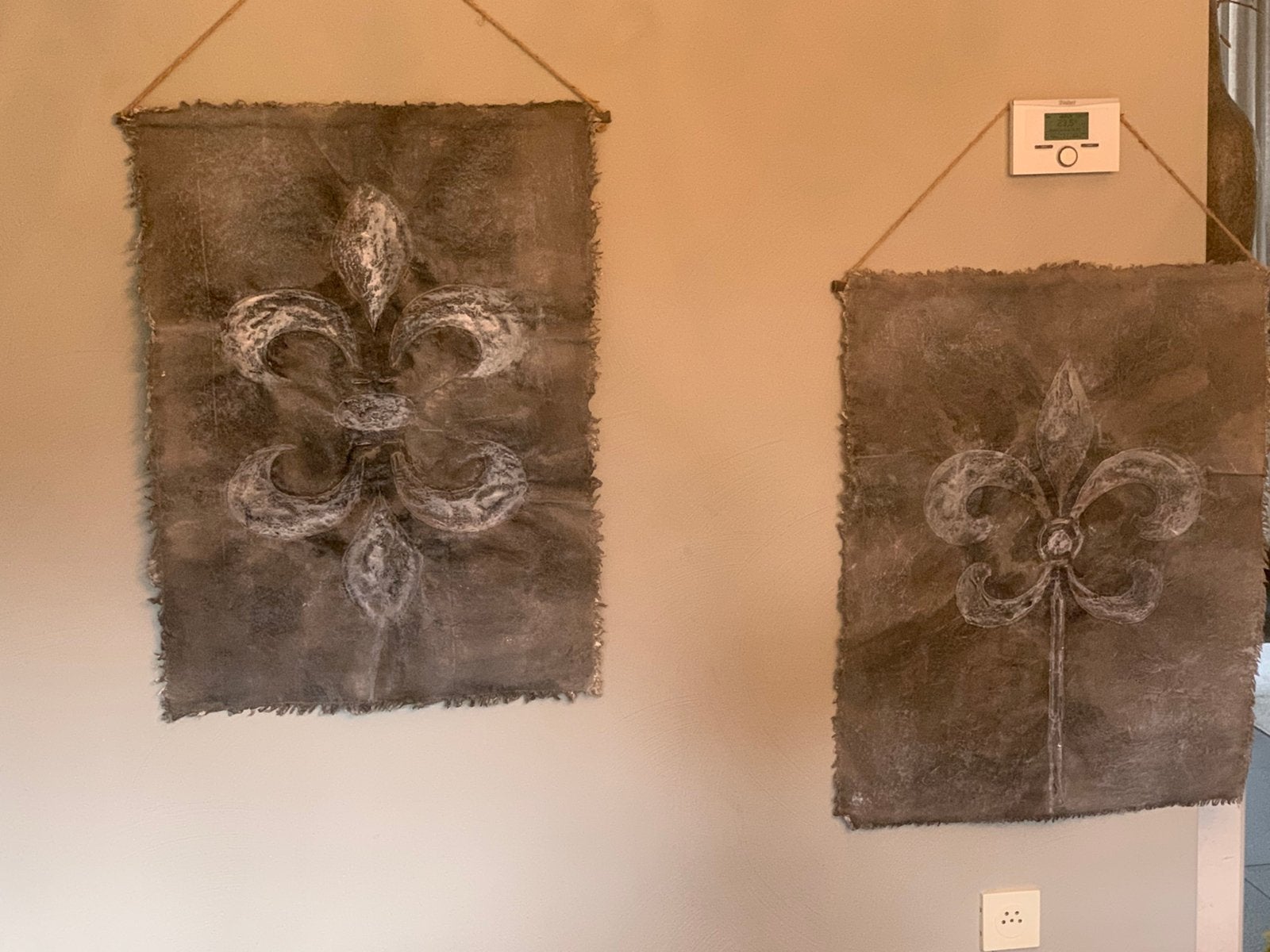 Kalkdoeken, Ophalen, Zo goed als nieuw, Minder dan 50 cm, Schilderij