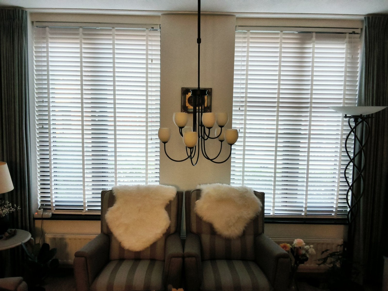 Luxaflex in goede staat 1,27m breed, Wit, 127 cm, Ophalen of Verzenden, 200 cm