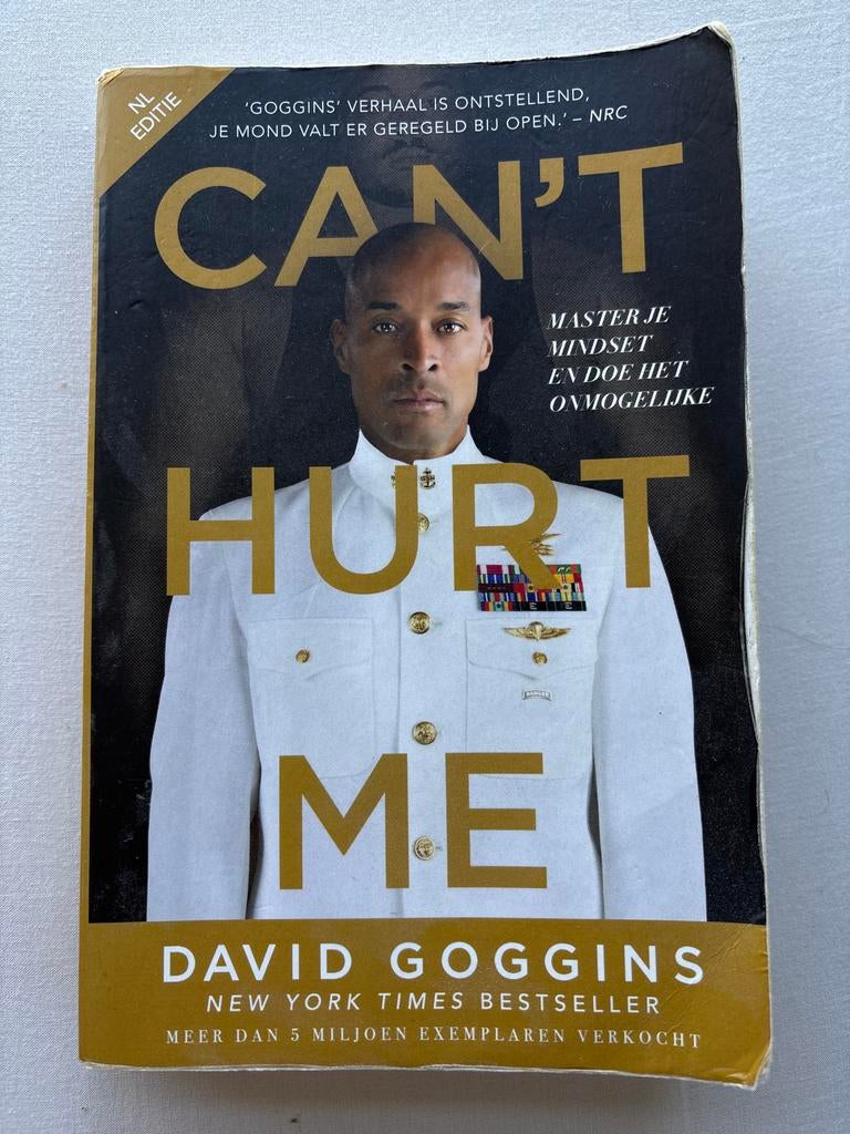 Can't Hurt Me - David Goggins (NL Editie), Boeken, Ophalen of Verzenden, Gelezen