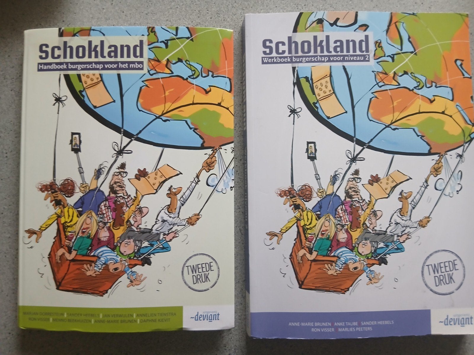 Schokland handboek en werkboek  burgerschap  MBO niveau  2, Boeken, Ophalen of Verzenden, Zo goed als nieuw, Sander Heebels; Marlies Peeters; Anke Taube; Anne-Marie Brune...