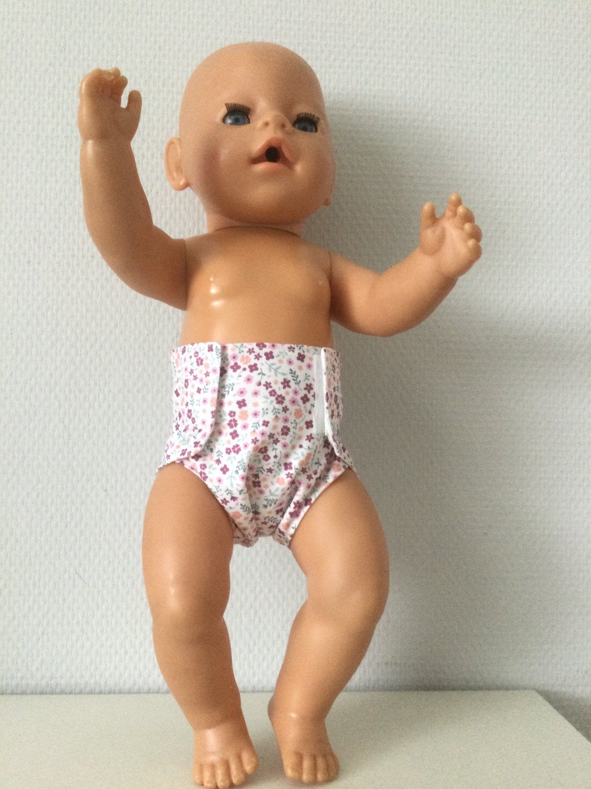 Poppenkleertjes babypop 43 cm babyborn pop 43 cm luiers, Ophalen of Verzenden, Nieuw, Babypop