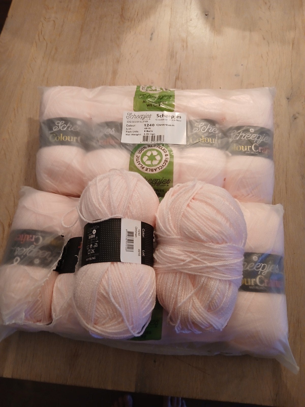 Scheepjes Colour Crafter garen - 1240 Ommen, Hobby en Vrije tijd, Breien en Haken, Ophalen of Verzenden, Nieuw, Breien of Haken