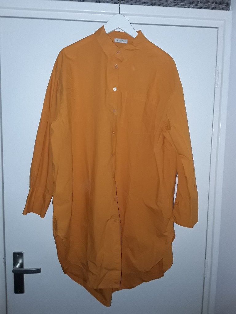 Sixty Days Oranje Lange Blouse Maat XL, Maat 46/48 (XL) of groter, Oranje, Ophalen of Verzenden, Zo goed als nieuw