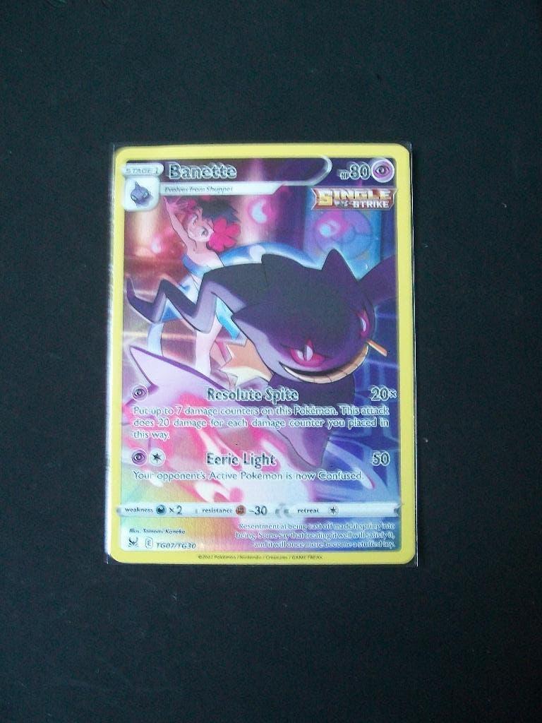 1415. Nieuwe Pokemon Kaart BANETTE HP 80 (TG07/TG30), Verzenden, Nieuw, Losse kaart, Foil