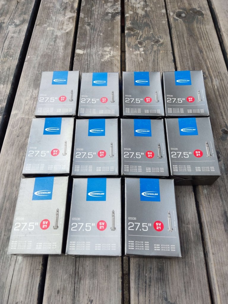 Schwalbe binnenband 650B 27,5" fietsbanden, Info@jynkx.com, Nieuw, Ophalen of Verzenden, Piazza 99