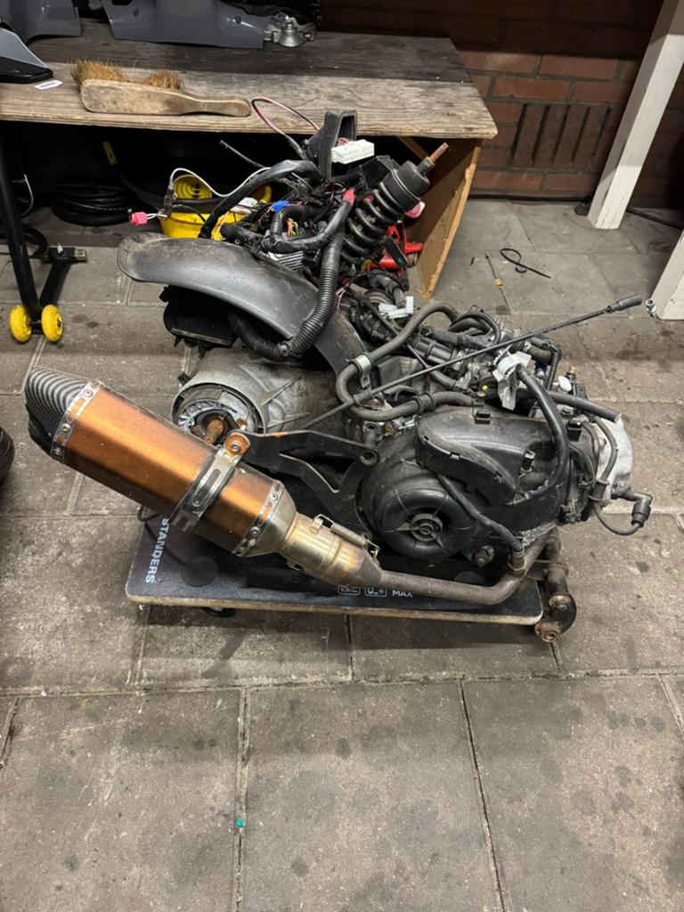 Piaggio 4T3V Iget, Ophalen, Gebruikt, Blok, Piaggio Zip