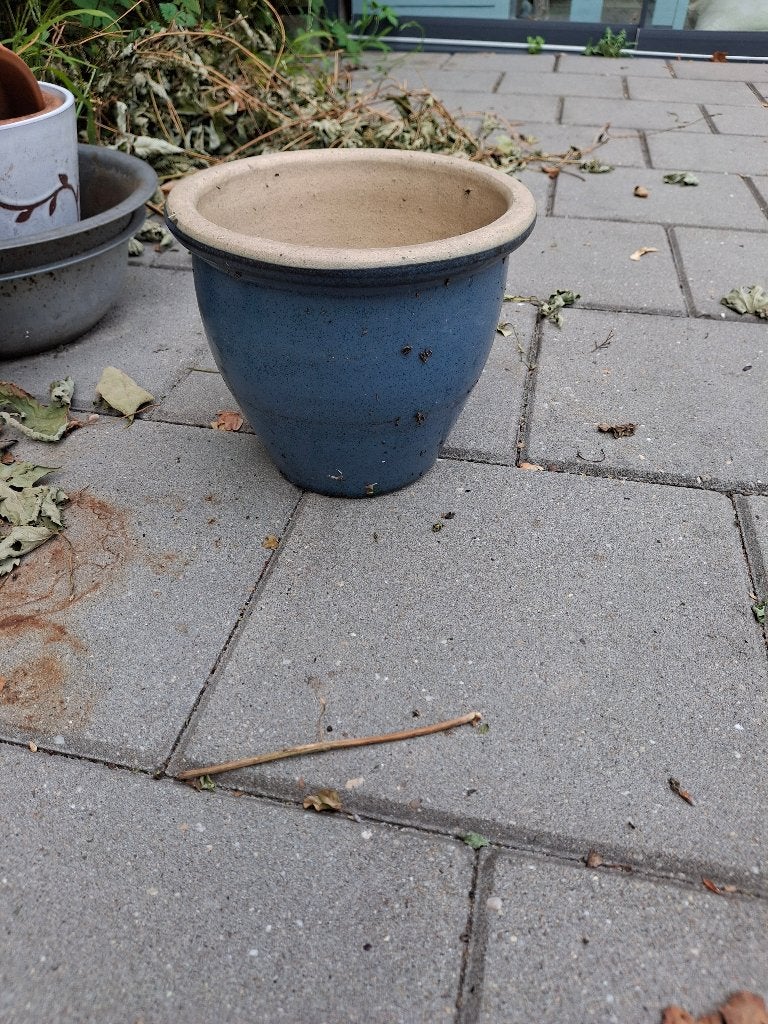 Bloempotten diversen, Tuin en Terras, Bloempotten, Ophalen, Gebruikt, Rond, Tuin