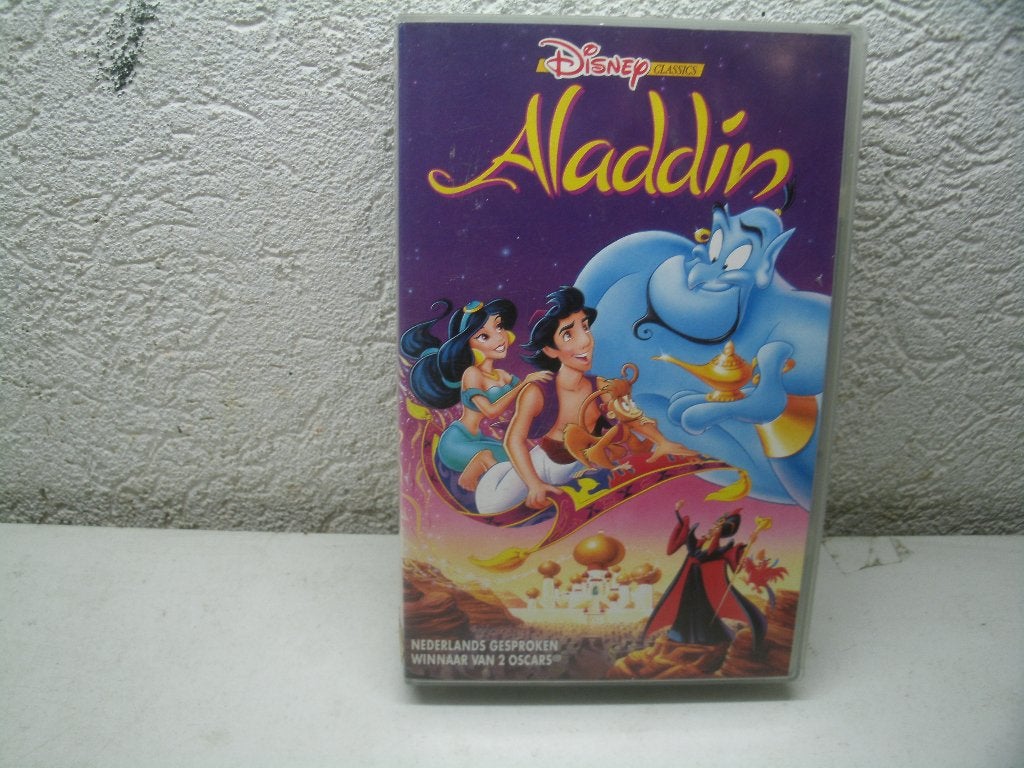 vhs 177a aladdin ned gespr, Cd's en Dvd's, Alle leeftijden, Ophalen of Verzenden, Gebruikt