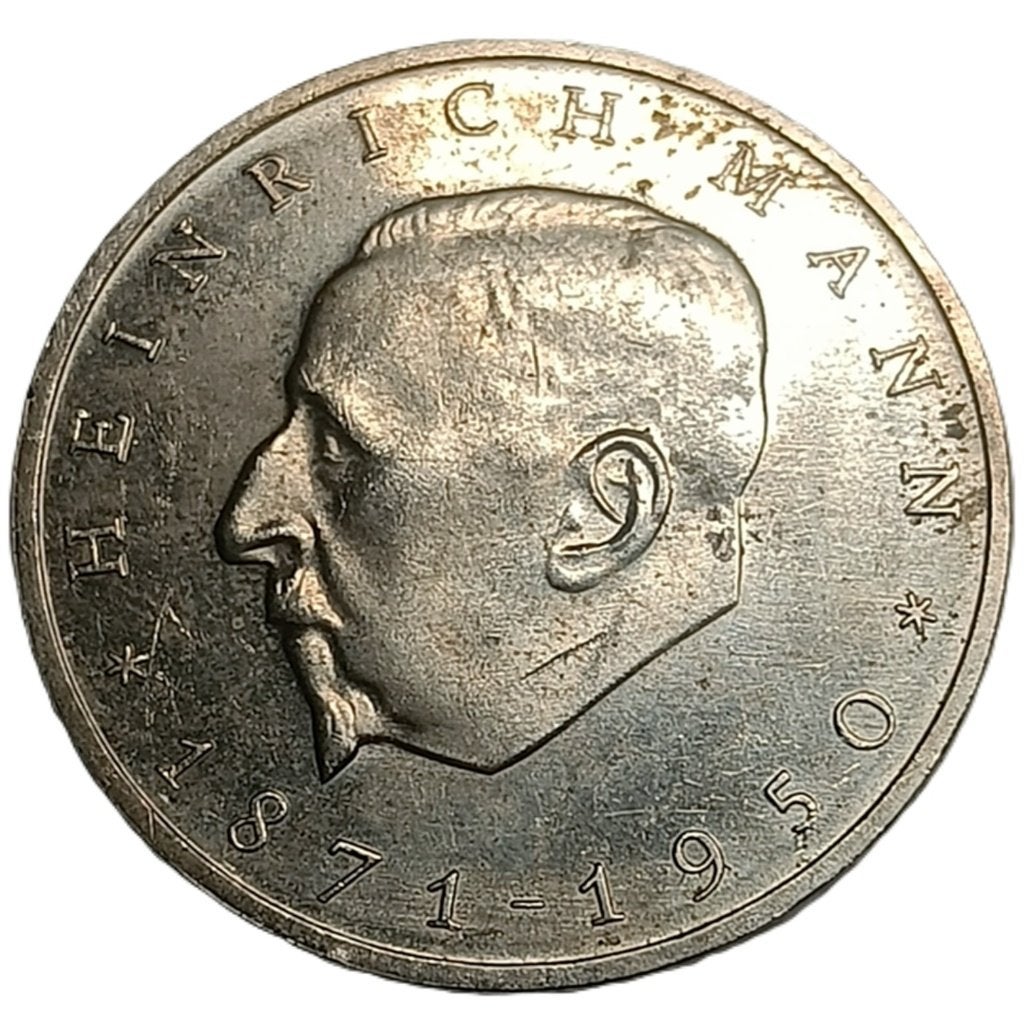 DDR 20 mark 1971 "Heinrich Mann", Verzenden, Duitsland, Losse munt