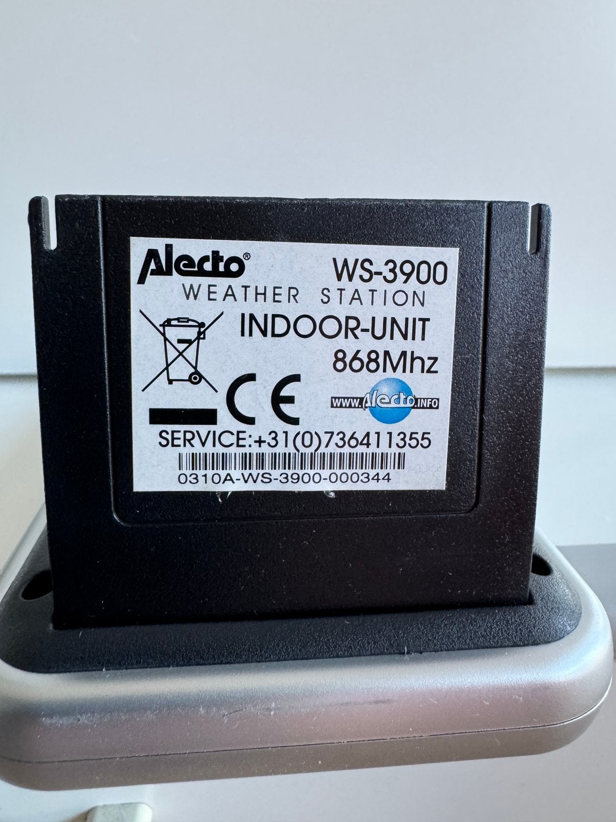 Alecto WS 3900 weerstation️, Ophalen of Verzenden, Gebruikt, Weerstation