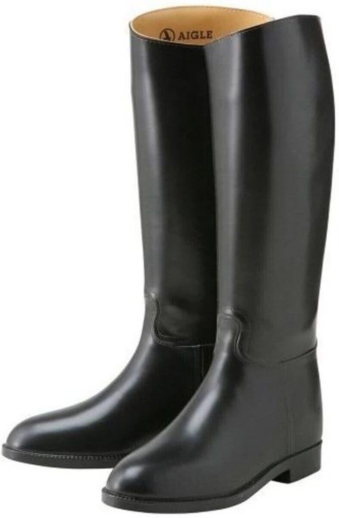 Aigle Coupe Saumur riding boots, Zwart, Ophalen of Verzenden, Aigle, Regenlaarzen