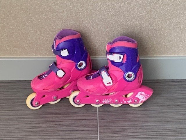 skeelers meisje, Gebruikt, Kinderen, Inline skates 4 wielen, Ophalen