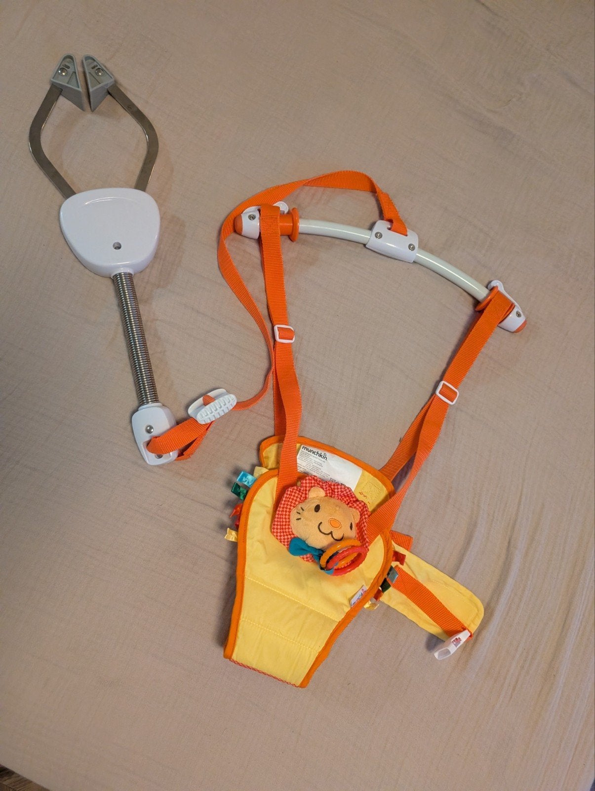 Munchkin babyschommel - Bounce & Play - Deur Bouncer, Ophalen of Verzenden, Zo goed als nieuw