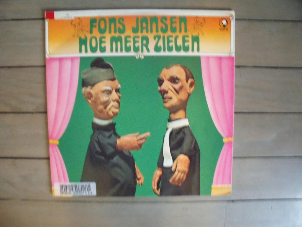 Fons Jansen -  Hoe meer zielen, Cd's en Dvd's, Gebruikt, Overige genres, Ophalen of Verzenden, 1970 - 1979