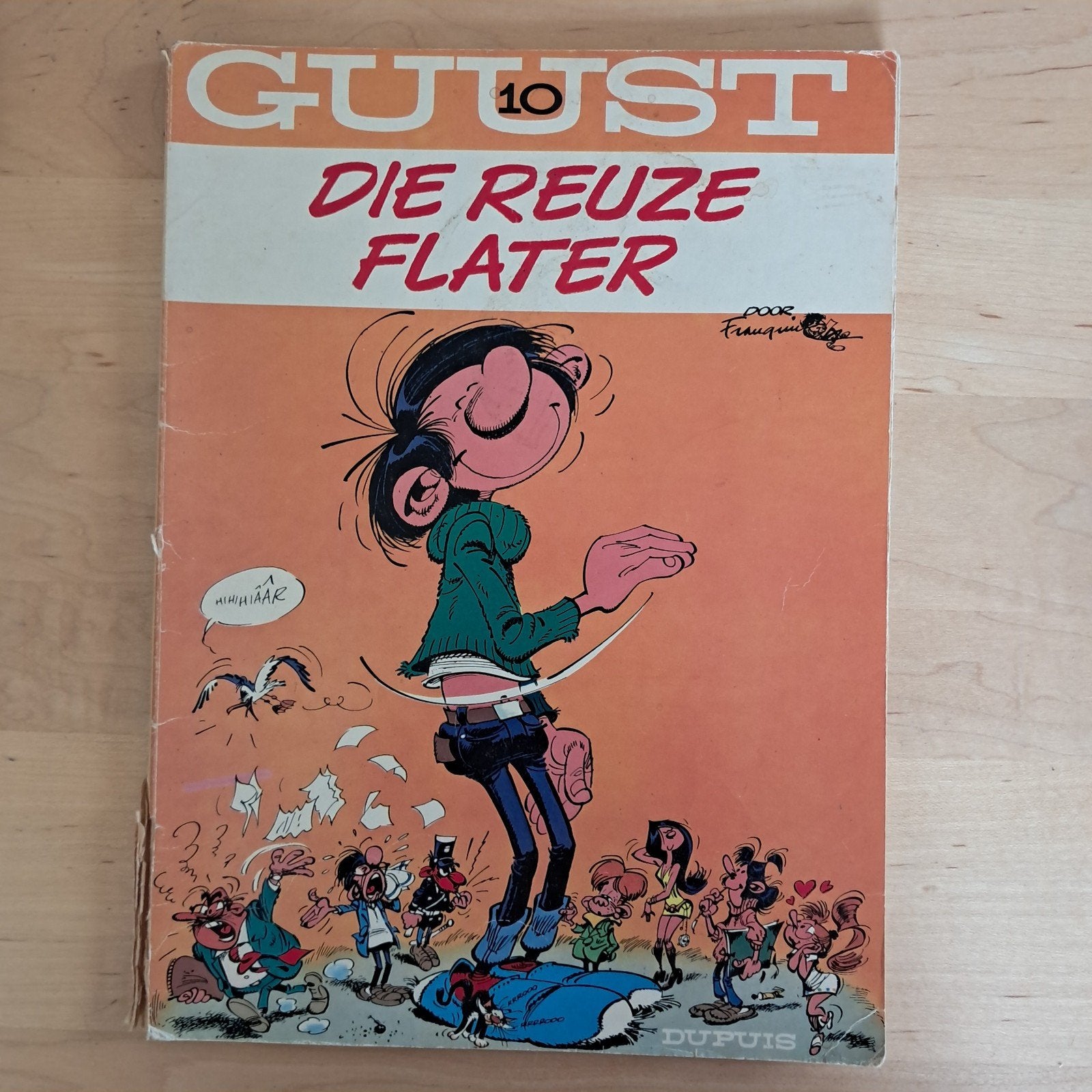 Guust R1, 9, en 10, Eén stripboek, Ophalen of Verzenden