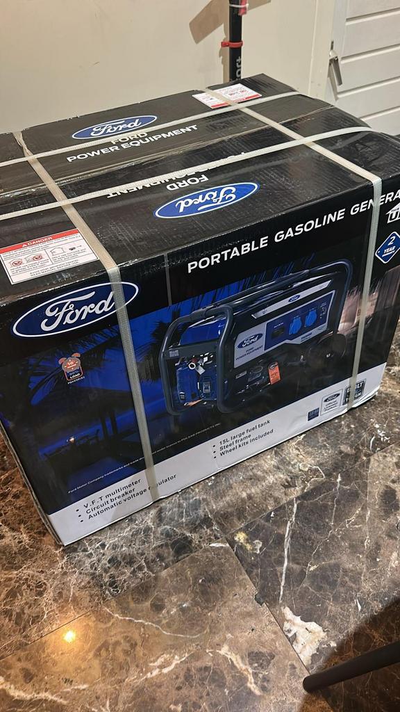 Ford FG5050 Benzine Generator NIEUW, Ophalen of Verzenden, Zo goed als nieuw, Minder dan 5 kVA, Benzine