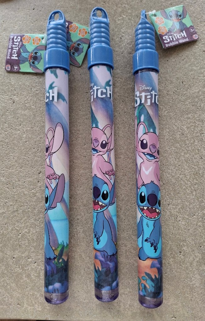 Stitch Bellenblaaszwaarden, 3 stuks, Ophalen of Verzenden, Overige figuren, Nieuw, Overige typen