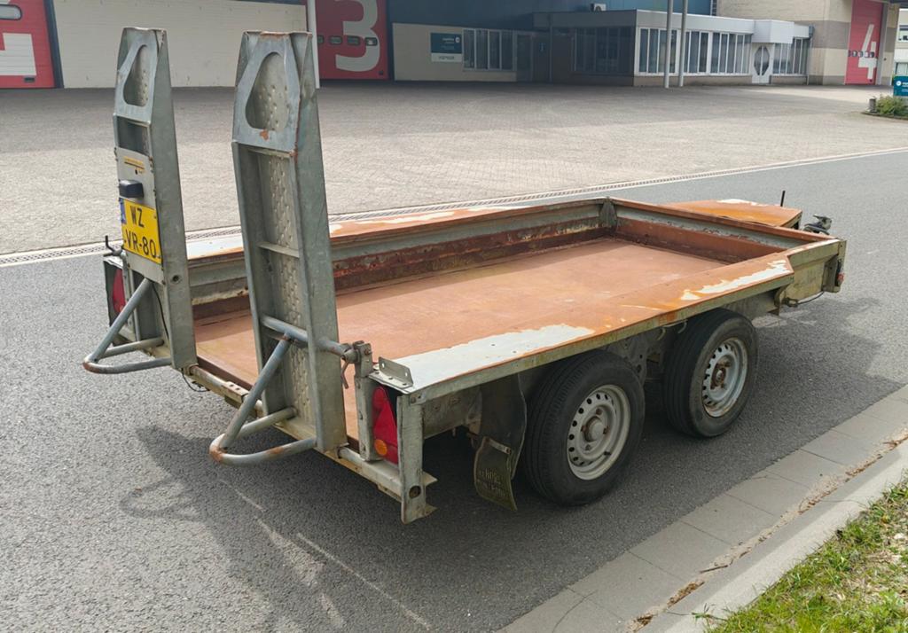 Ifor Williams machinetransporter 2700kg aanhanger rijplaten, Ophalen, Gebruikt, ., Ifor Williams