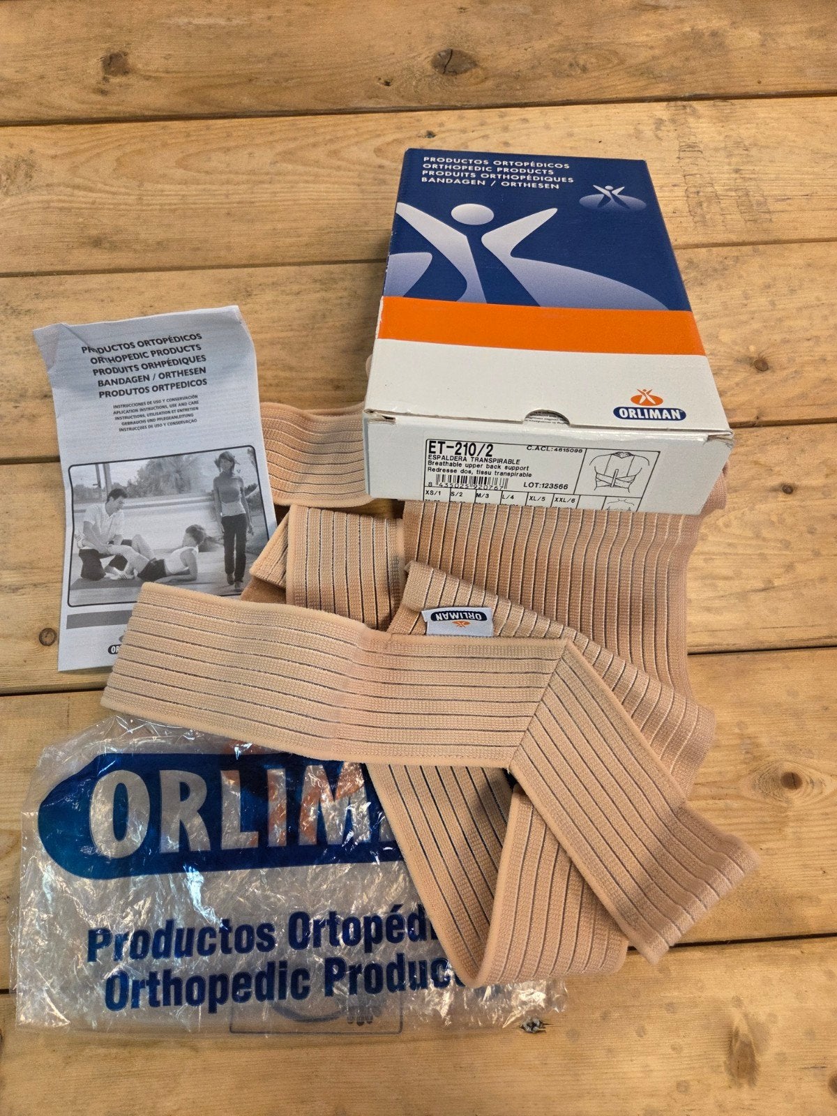 Orliman rugrechthouder maat S/2, Diversen, Ophalen of Verzenden, Nieuw
