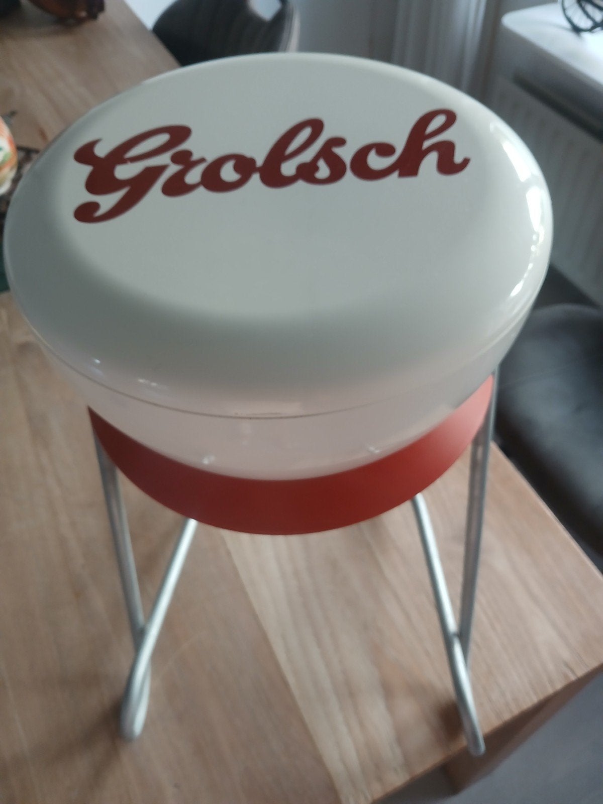 vintage grolsch krukje in de vorm van1 dop 25 euro, Ophalen