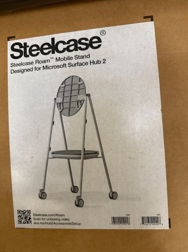 Steelcase Roam Mobile Stand For Surface Hub 2, Computers en Software, Monitoren, Ophalen, Nieuw, Overige typen, Onbekend
