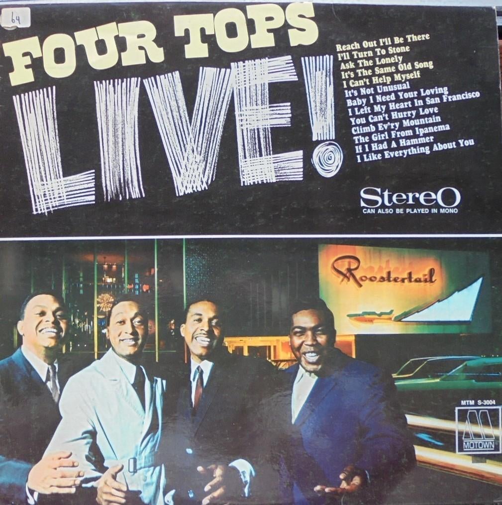 LP The Four Tops - Live!, Cd's en Dvd's, Verzenden, Zo goed als nieuw, 12 inch