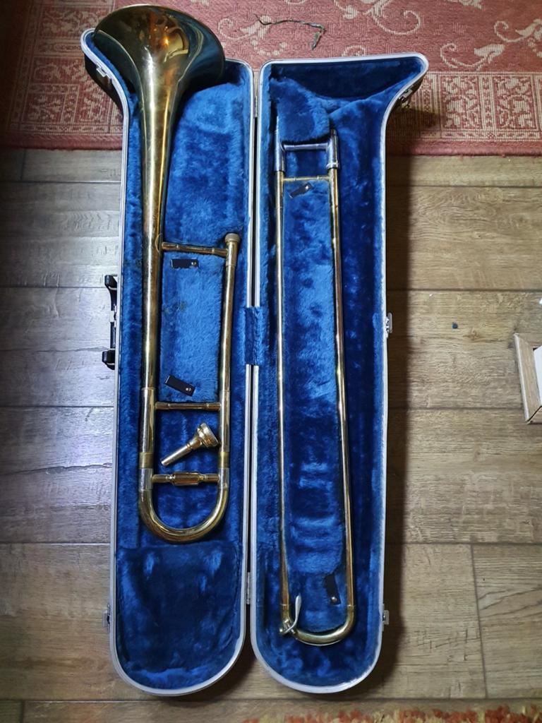 Mooie Trombone Blessing Scholastic, Ophalen, Tenor