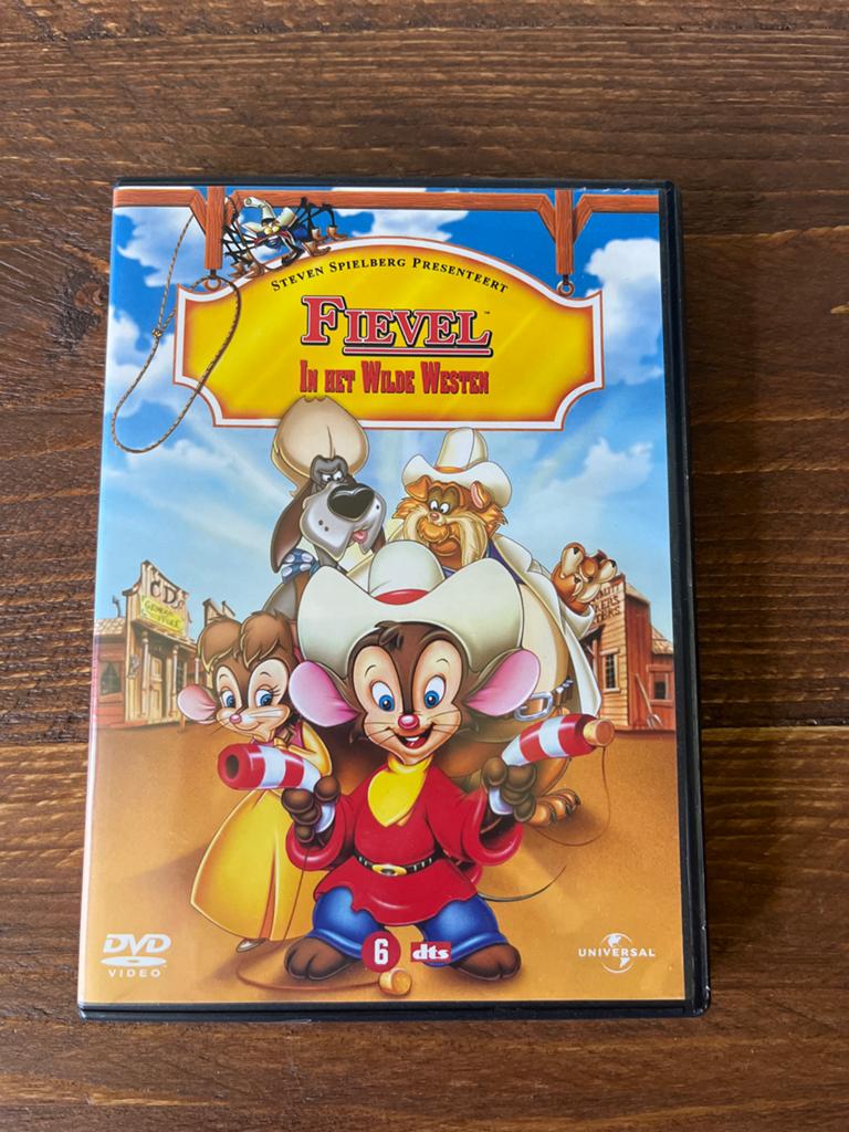 Fievel in het Wilde Westen DVD - Avontuurlijke Familiefilm, Avontuur, Gebruikt, Ophalen of Verzenden, Vanaf 6 jaar