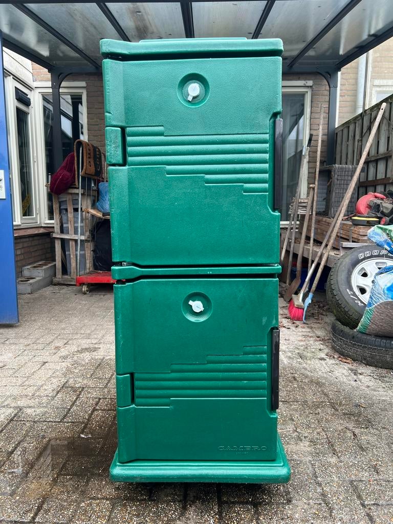 Cambro 800MPC Geïsoleerde Voedseltransportwagen, Ophalen, Gebruikt