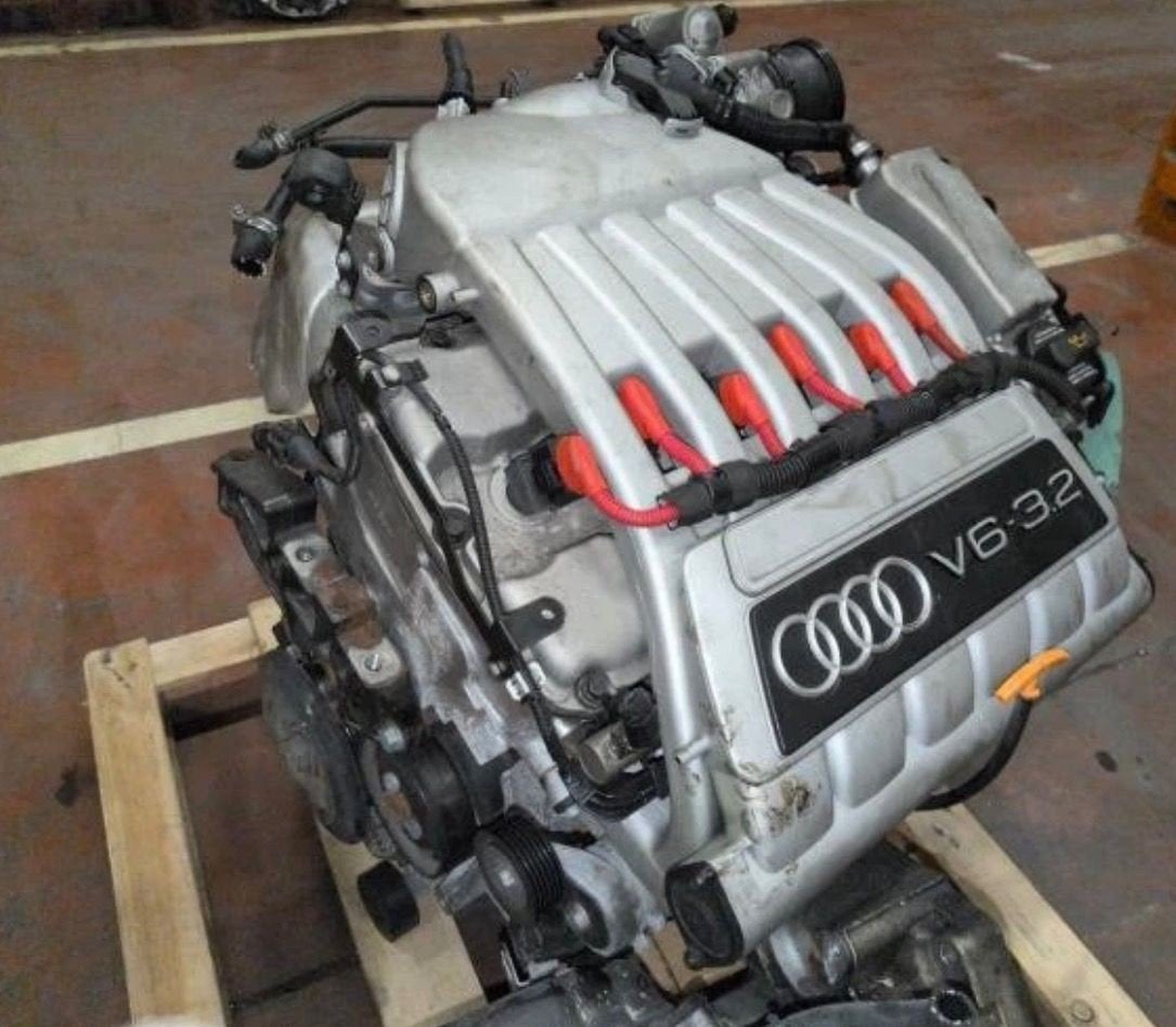 Audi VR6 3.2 Motor + automaatbak, kabelboom enzo., Auto-onderdelen, Ophalen of Verzenden, Gebruikt, Audi