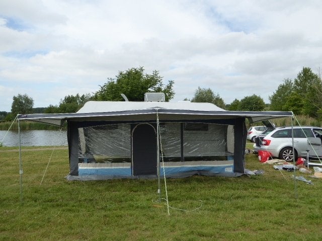 Voortentluifel Lucca met Prenox frame, Ophalen, Zo goed als nieuw, Ten Cate All Season 240g/m2, Reda