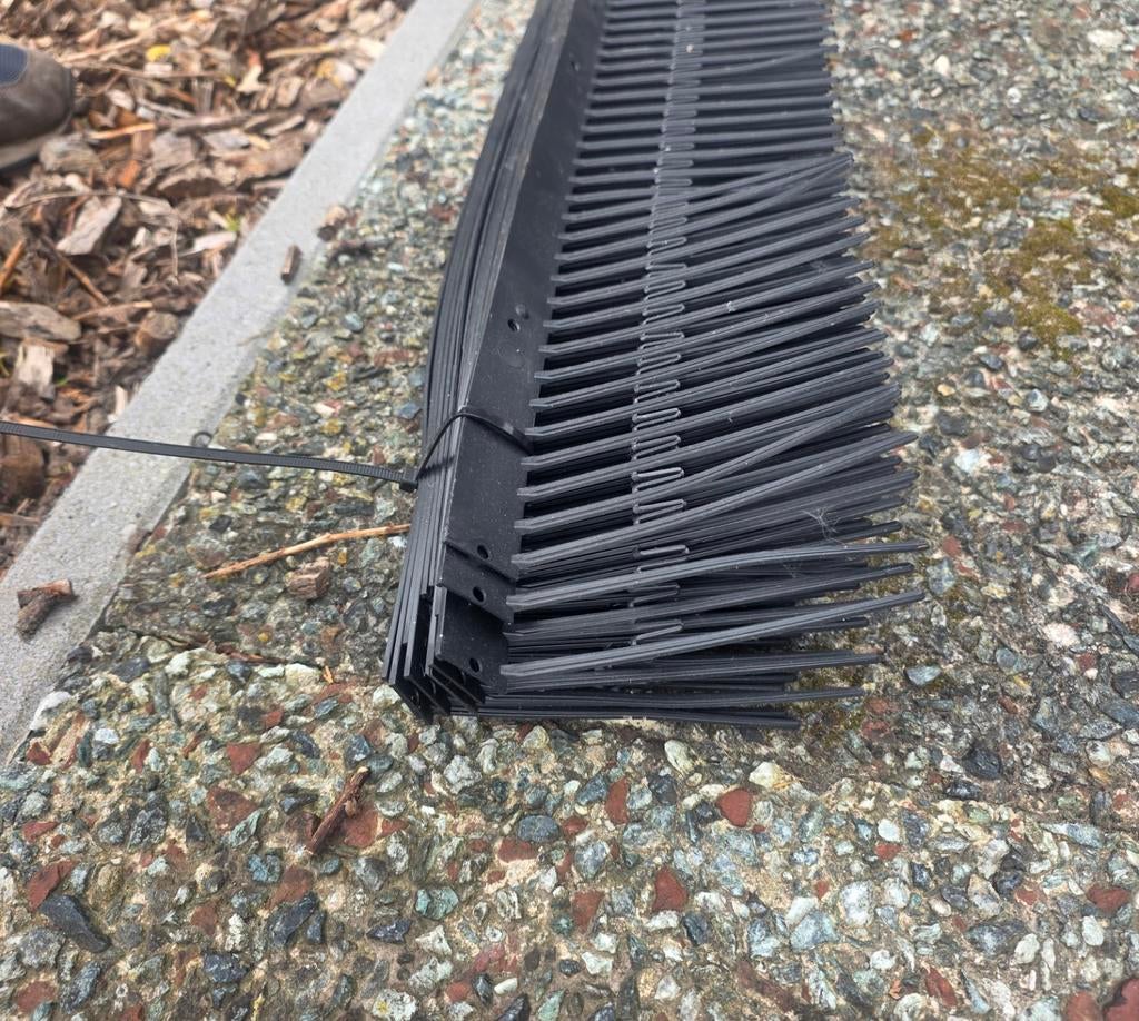 Vogelwering/Duivenpinnen voor hekwerk/schutting/zonnepanelen, Ophalen of Verzenden, Nieuw, Kunststof, Overige typen