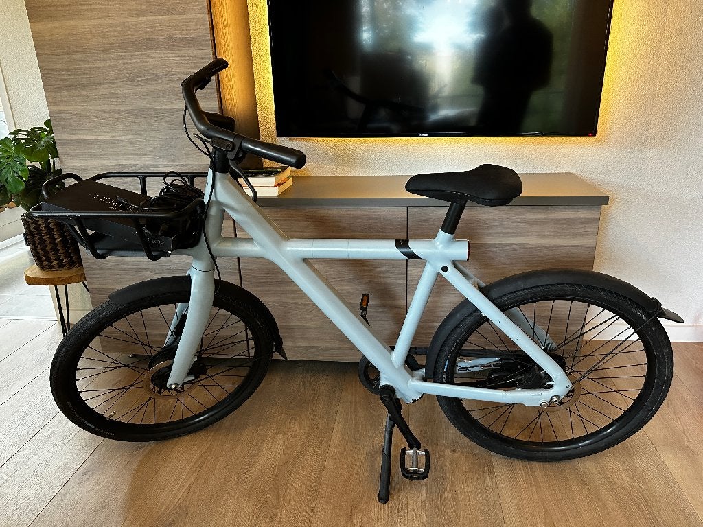 VanMoof X3 elektrische fiets + voordrager, Ophalen, Gebruikt, Vanmoof