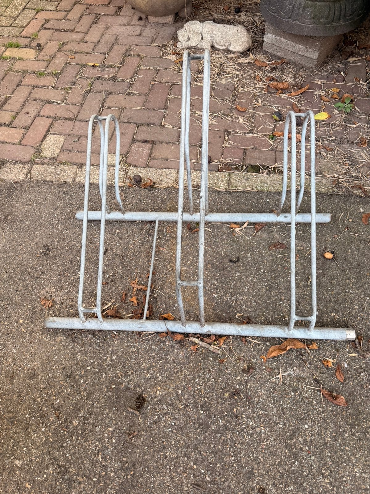 Fietsenrek 3 fietsen, Ophalen, Gebruikt