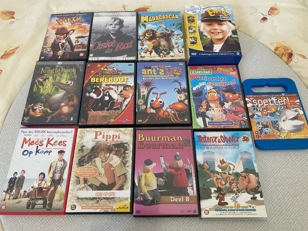 DVD's voor kinderen, Alle leeftijden, Ophalen, Gebruikt, Overige genres